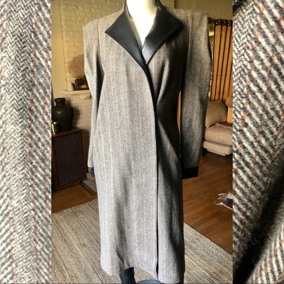 Thomas Wylde Jackets & Blazers - Thomas Wylde Cashmere/ Wool/ leather long coat